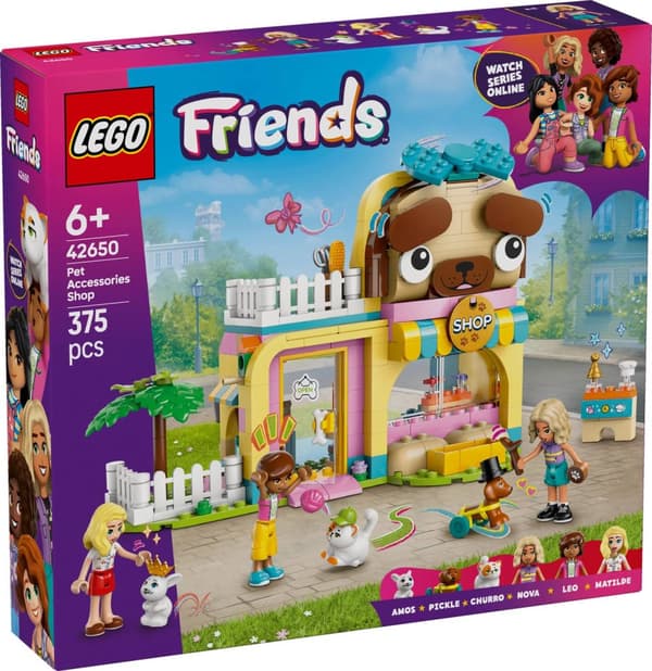LEGO® Friends Djurtillbehörsaffär 42650