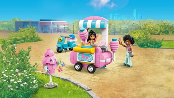 LEGO® Friends Sockervaddsstånd och vespa 42643