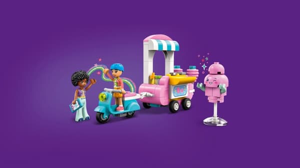 LEGO® Friends Sockervaddsstånd och vespa 42643