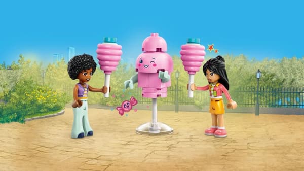 LEGO® Friends Sockervaddsstånd och vespa 42643
