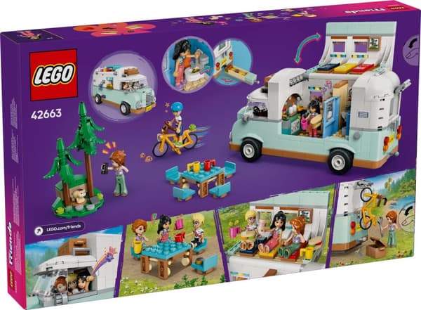 LEGO® Friends Vänskapsäventyr med husbil 42663