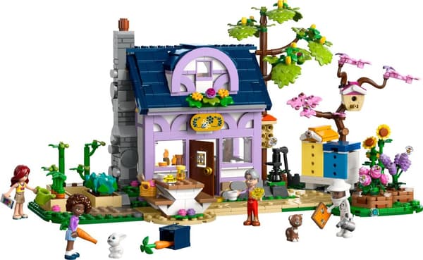 LEGO® Friends Biodlarhus och blomsterträdgård 42669