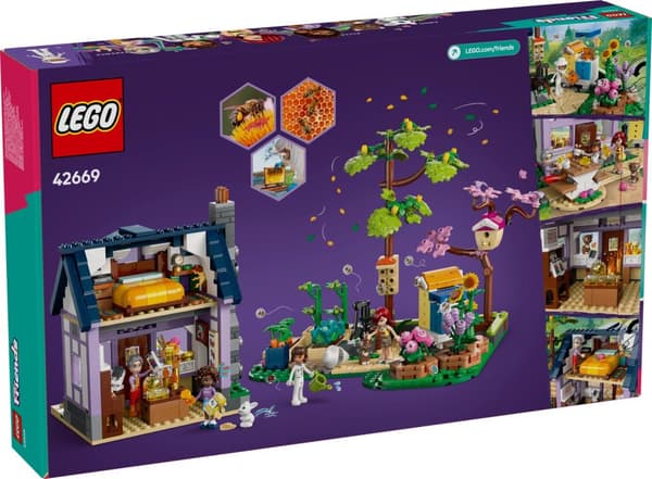 LEGO® Friends Biodlarhus och blomsterträdgård 42669