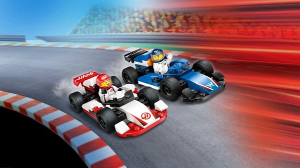 LEGO® City F1® Williams Racing & Haas F1® racerbilar 60464