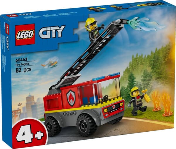 LEGO® City Brandbil med stege 60463
