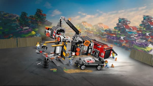 LEGO® City Skrotupplag med bilar 60472