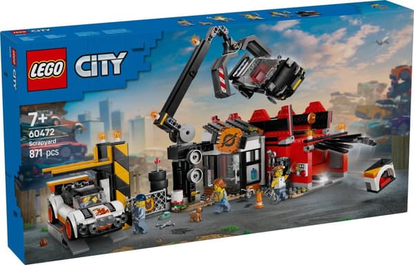 LEGO® City Skrotupplag med bilar 60472