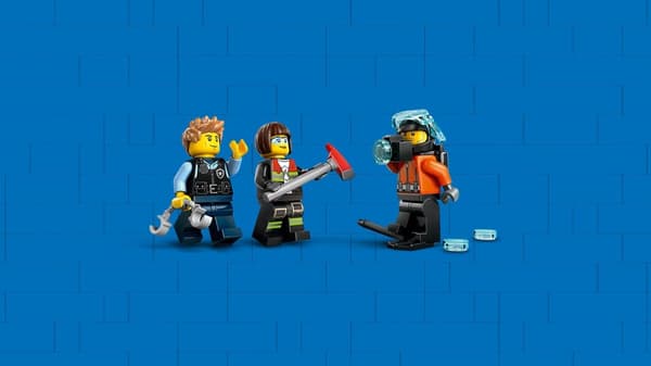LEGO® City Helikopter, brandbil och ubåt 60462