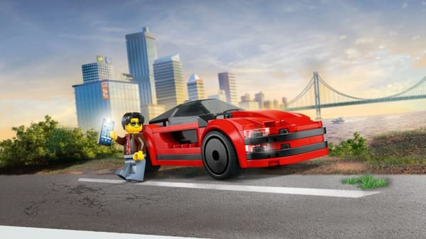 LEGO® City Röd sportbil 60448