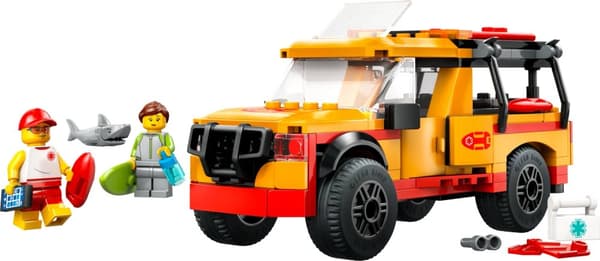 LEGO® City Strandräddning med livräddarbil 60453