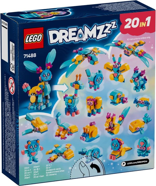 LEGO® DREAMZzz™ Bunchus kreativa djuräventyr 71488
