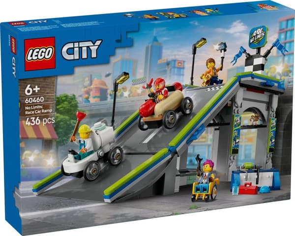LEGO® City Inga gränser: Racerbilsramper 60460