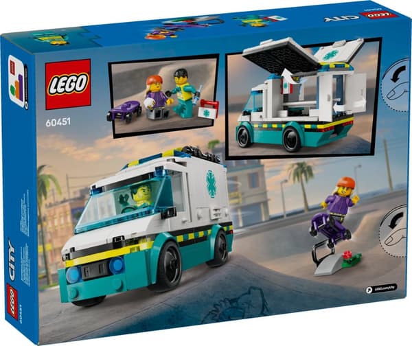 LEGO® City Akutambulans 60451