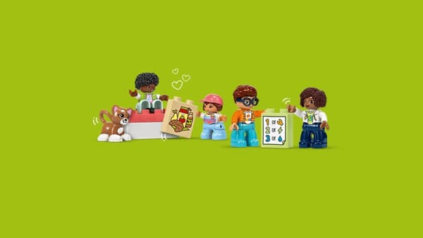 LEGO® DUPLO Stort interaktivt pendeltåg 10428