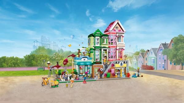LEGO® Friends Heartlake Citys lägenheter och butiker 42670