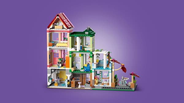 LEGO® Friends Heartlake Citys lägenheter och butiker 42670
