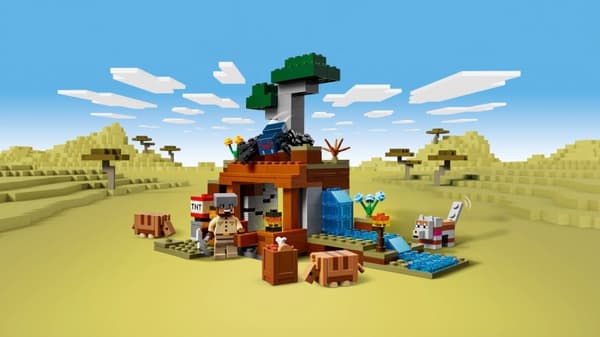 LEGO® Minecraft Expeditionen till bältdjursgruvan 21269