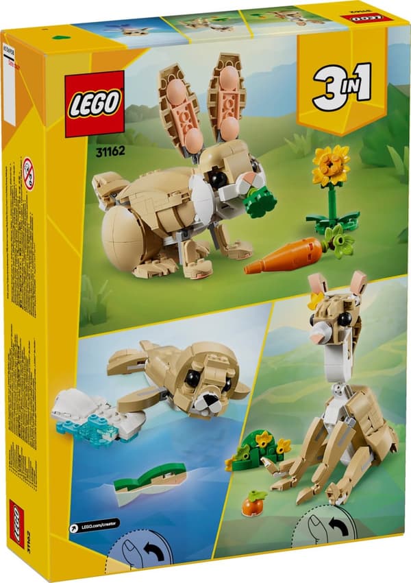 LEGO® Creator 3in1 Söt kanin 31162