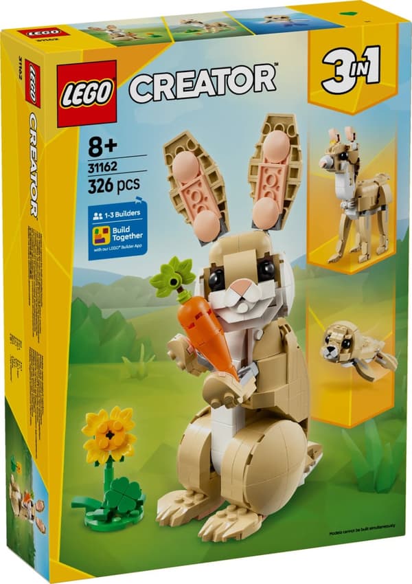 LEGO® Creator 3in1 Söt kanin 31162
