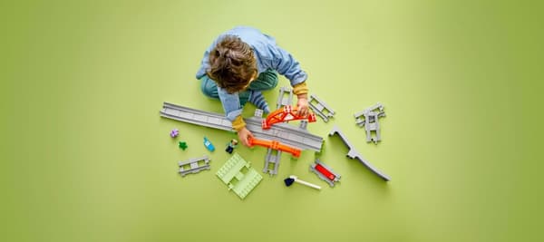 LEGO® DUPLO Tågbro och spår Expansionsset 10426