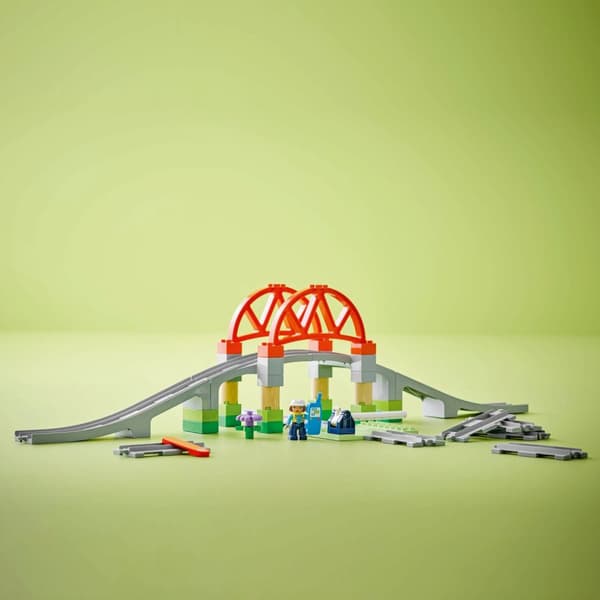 LEGO® DUPLO Tågbro och spår Expansionsset 10426