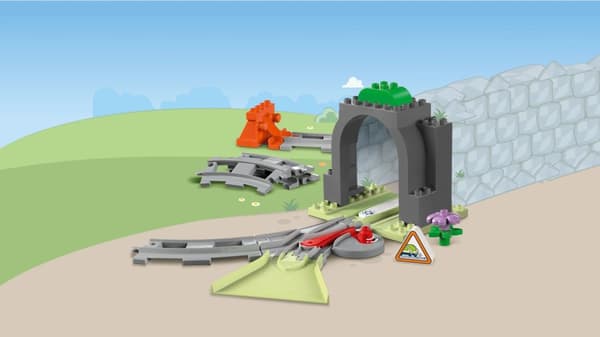 LEGO® DUPLO Tågtunnel och spår Expansionsset 10425