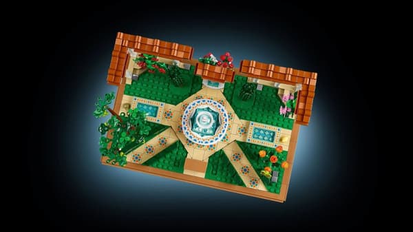 LEGO® icons Fontänträdgård 10359