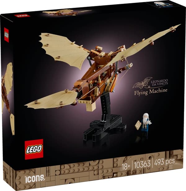 LEGO® icons Leonardo da Vincis flygmaskin 10363