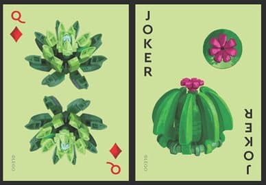 LEGO Botaniska spelkort 1st 5008974-2