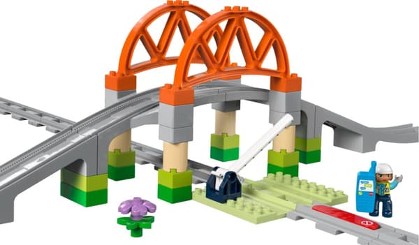 LEGO DUPLO Tågbro och spår Expansionsset 10426