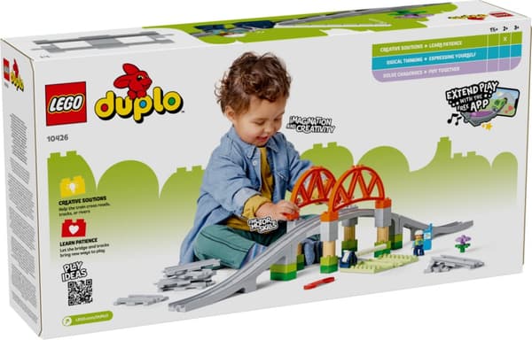 LEGO DUPLO Tågbro och spår Expansionsset 10426