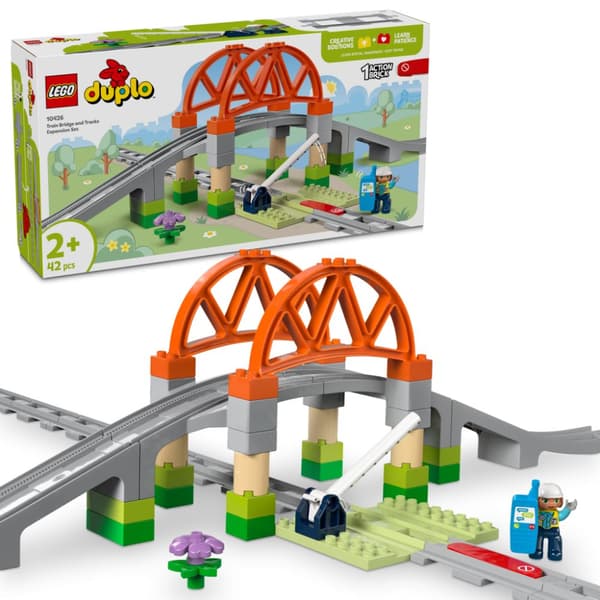 LEGO DUPLO Tågbro och spår Expansionsset 10426
