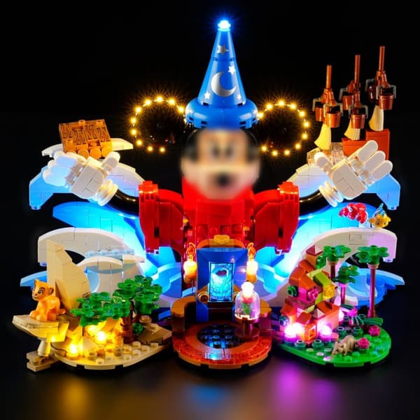 Belysning till Ideas Disneymagi 21352 LGK692