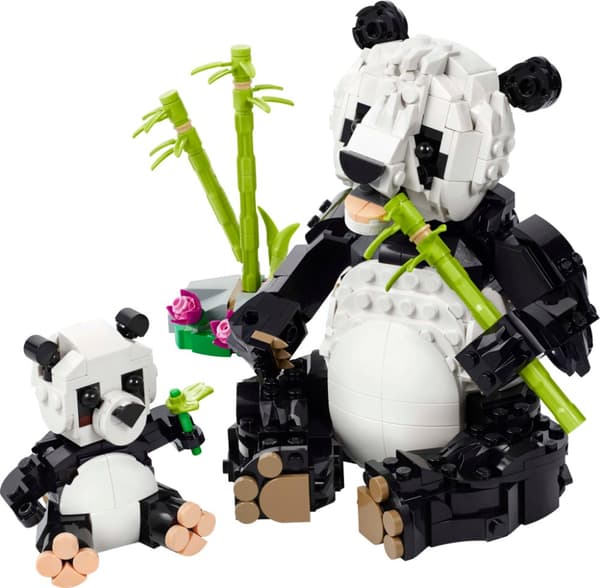 LEGO Creator Vilda djur pandafamilj 31165