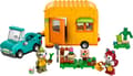 Miniatyrbild 3 av 4: LEGO Animal Crossing Leif med husvagn och trädgårdsbutik 77054