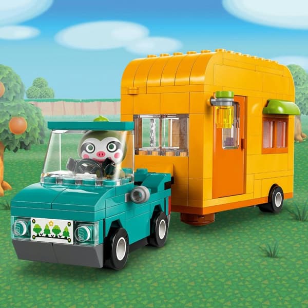 LEGO Animal Crossing Leif med husvagn och trädgårdsbutik 77054