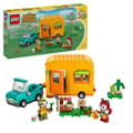Miniatyrbild 1 av 4: LEGO Animal Crossing Leif med husvagn och trädgårdsbutik 77054