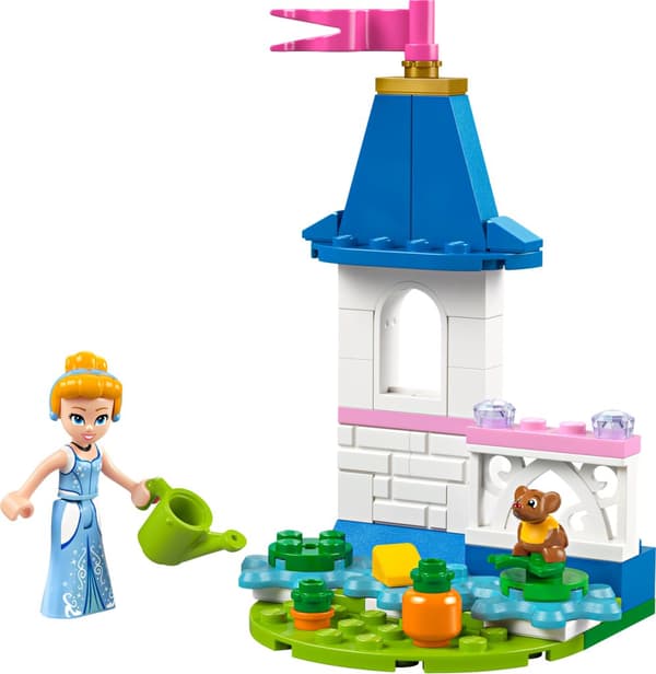 LEGO Disney Askungens miniträdgårdsslott 30695