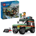 Miniatyrbild 1 av 6: LEGO City 4 hjulsdriven terrängbil för bergskörning 60447