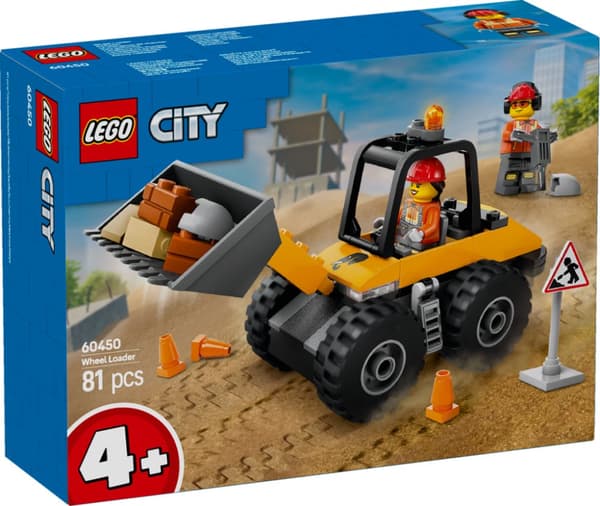 LEGO City 4+ Gul hjullastare 60450