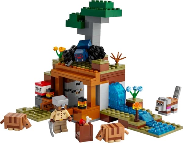 LEGO Minecraft Expeditionen till bältdjursgruvan 21269