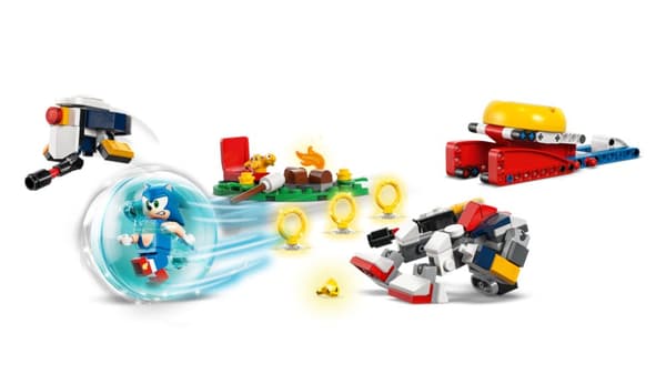 LEGO Sonic Sonics lägereldsstrid 77001