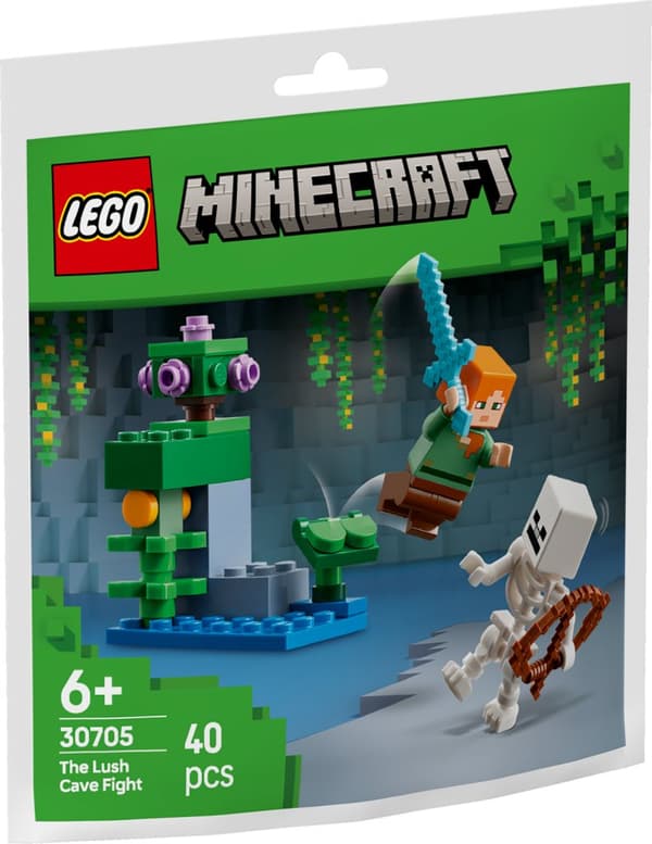 LEGO Minecraft Striden i den frodiga grottan 30705