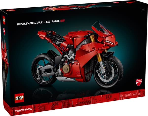LEGO Technic Ducati Panigale V4 S motorcykel 42202