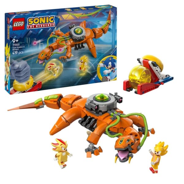 LEGO Sonic Super Shadow mot Biolizard 77003