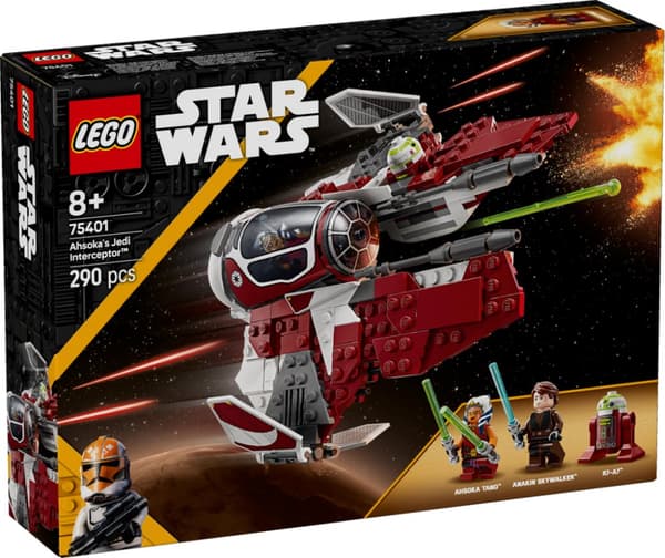 LEGO Star Wars Ahsoka s Jedi Interceptor 75401