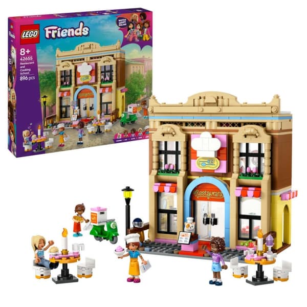 LEGO Friends Restaurang och matlagningsskola 42655