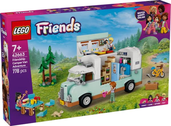LEGO friends Vänskapsäventyr med husbil 42663