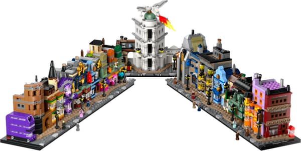 LEGO Harry Potter Diagongrändens trollkarlsbutiker 76444
