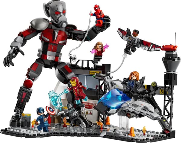 LEGO Super Heroes Captain America Civil War actionstrid 76314
